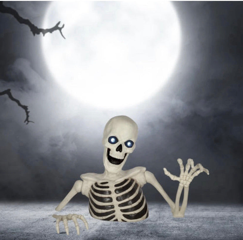 Halloween Exclusive- 7'5" LED Animated Skeleton