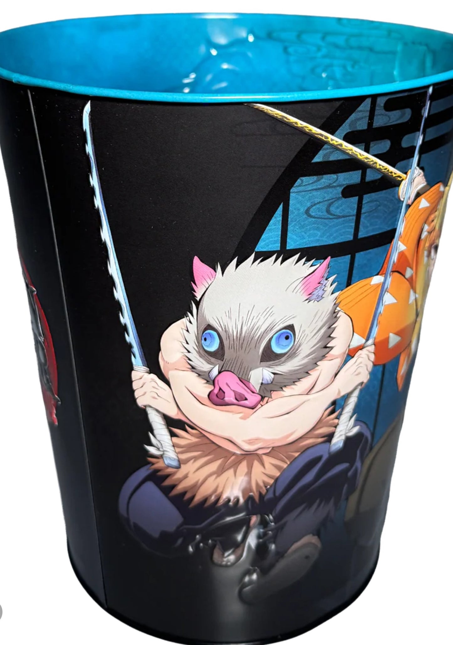Demon Slayer: Kimetsu No Yaiba Popcorn Tin with Round Bucket Combo