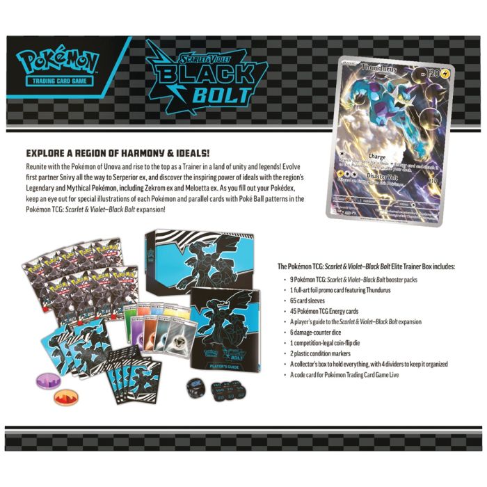 Pokemon Black Bolt Elite Trainer Box ETB