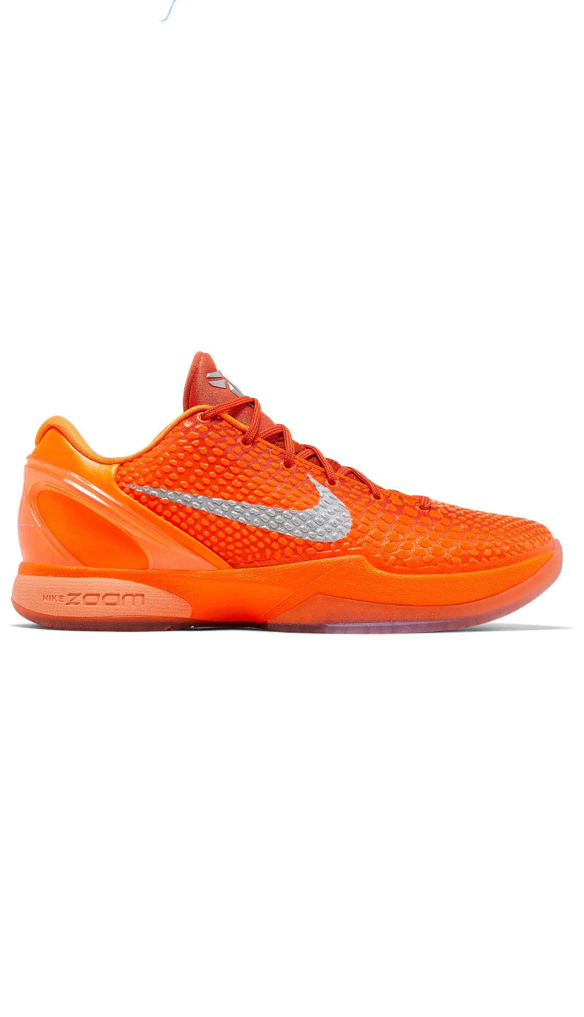 Size 13 Nike Kobe 6 Protro Total Orange Style # IH1871-800
