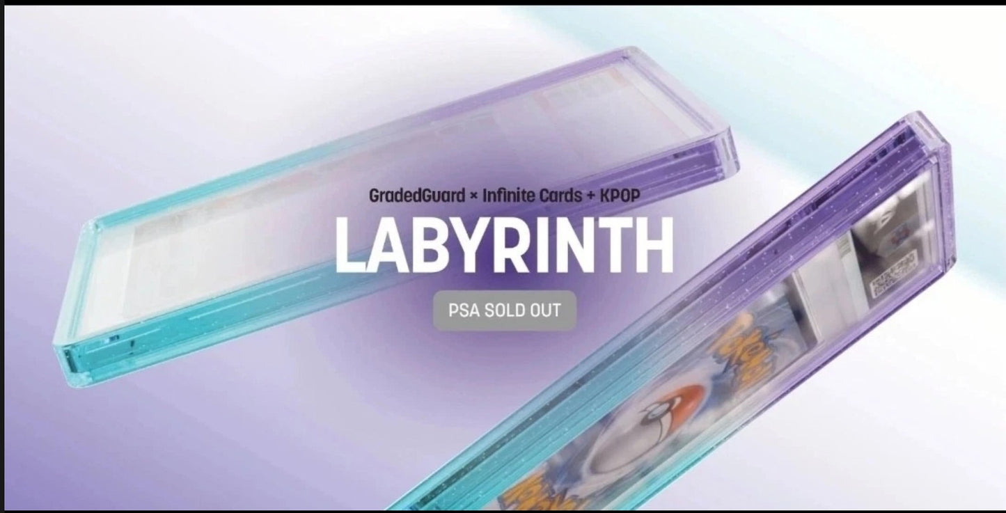 GradedGuard PSA Labyrinth Graded Guard Card Protector Limited Edition New Sealed