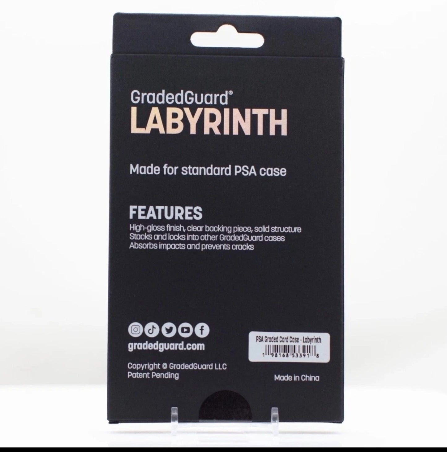 GradedGuard PSA Labyrinth Graded Guard Card Protector Limited Edition New Sealed