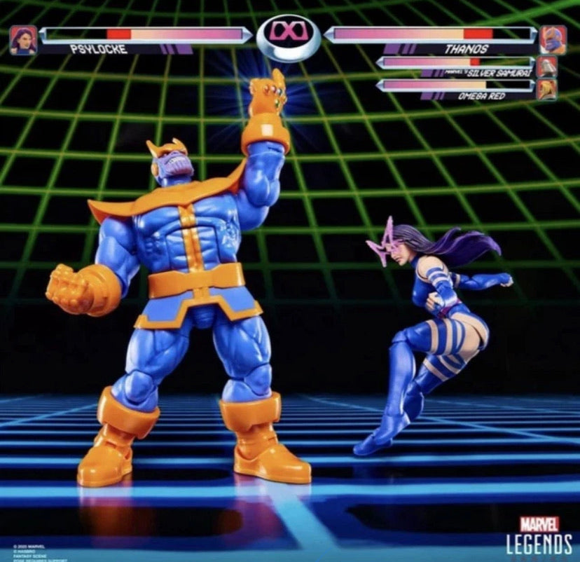 Marvel Legends Series Gamerverse Psylocke vs. Thanos