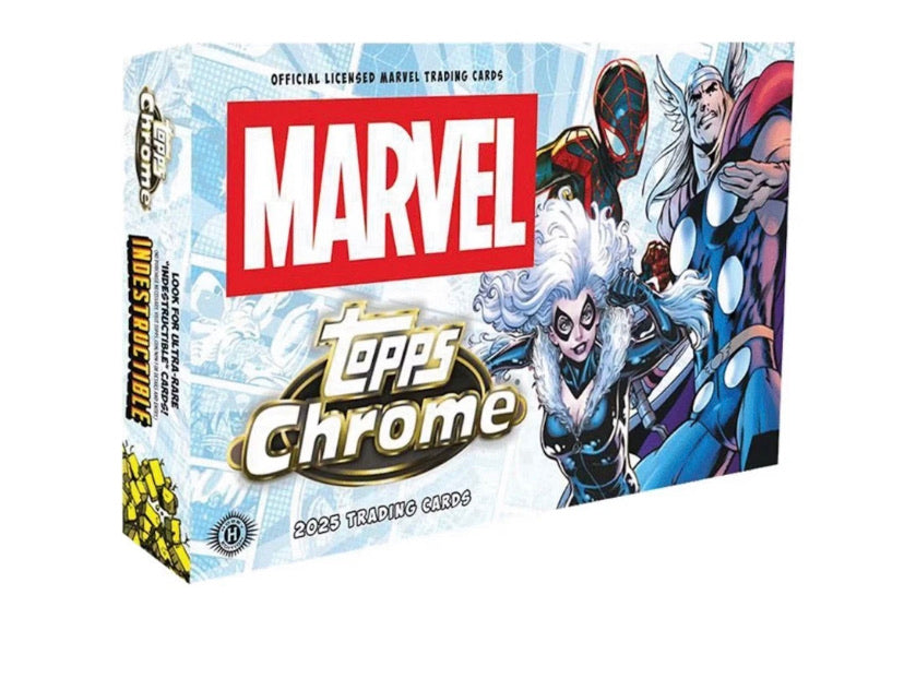 2025 Topps Chrome Marvel Comics Hobby Box PRICE PER BOX