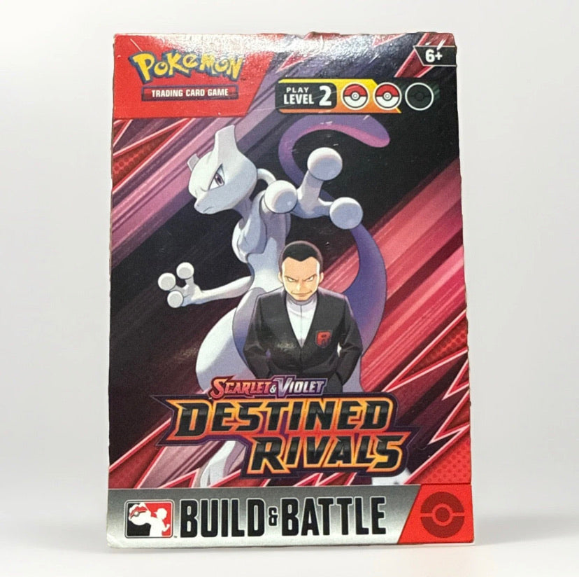 Pokemon Destined Rivals Build & Battle Box Sealed