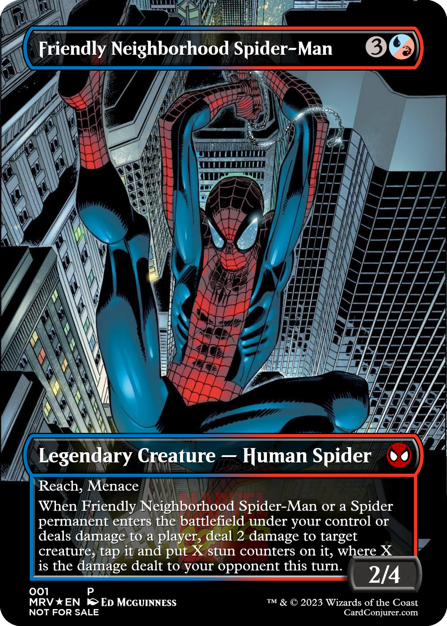 Magic The Gathering -Marvel's Spider Man Collector Booster Box