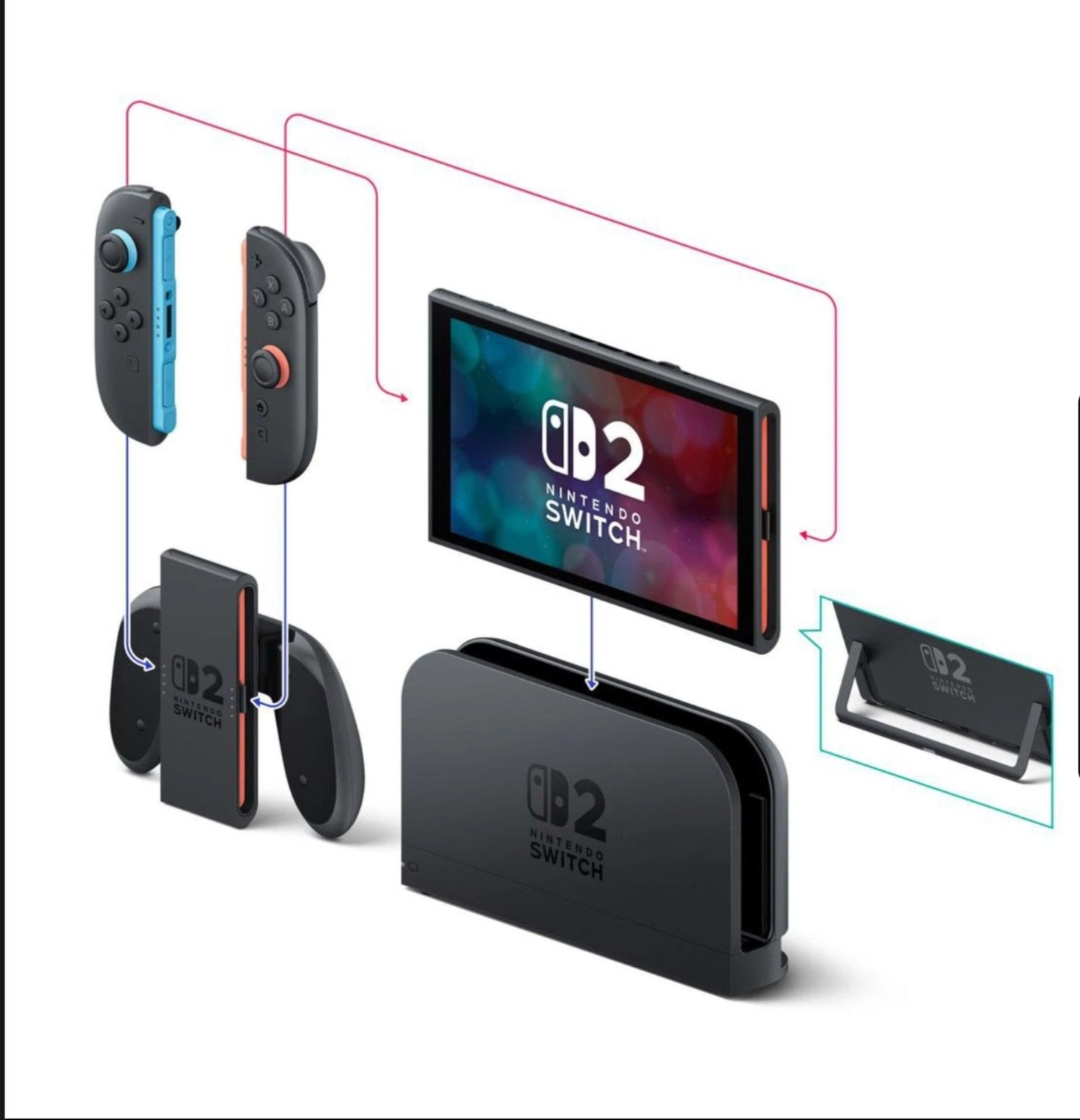 Nintendo Switch 2 Console Pokémon Legends Z-A Bundle