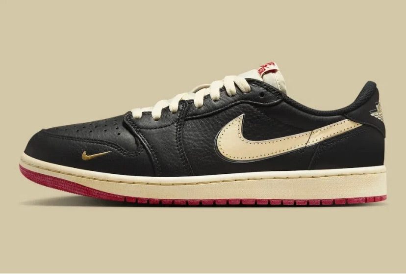 Nigel Sylvester x Air Jordan 1 Retro Low OG 'Better With Time' IB8958-001 Men’s Size 12