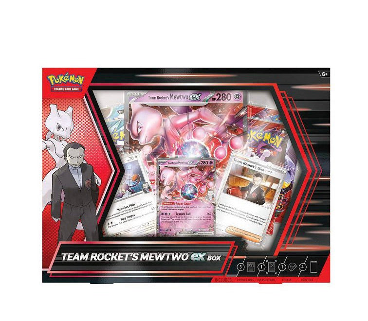 Pokémon TCG Team Rocket's Mewtwo EX Box