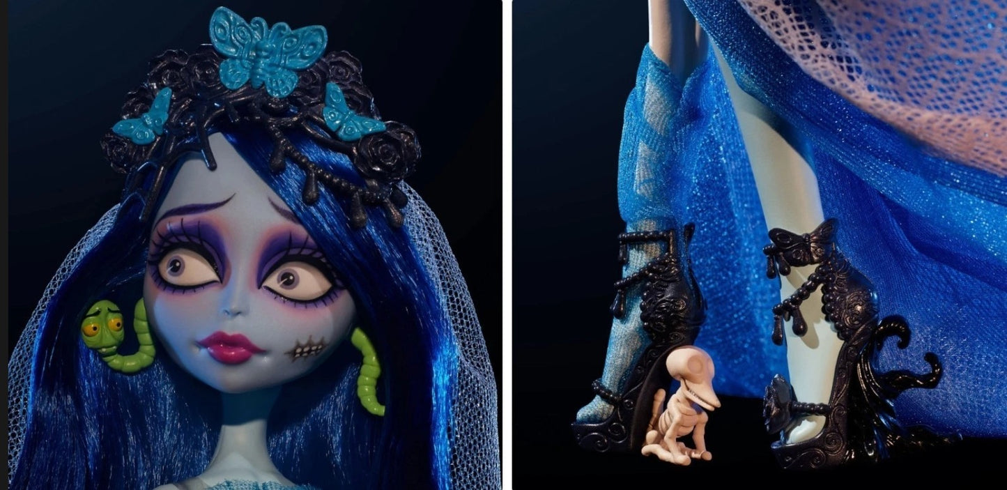 MONSTER HIGH SKULLECTOR Corpse Bride Doll