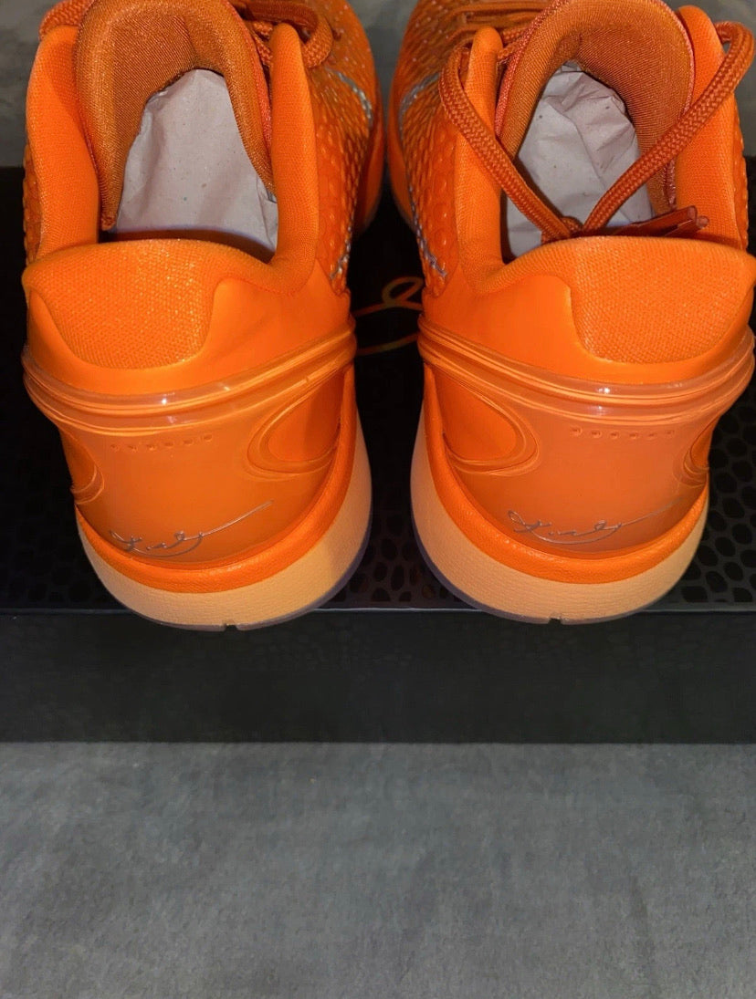 Size 13 Nike Kobe 6 Protro Total Orange Style # IH1871-800