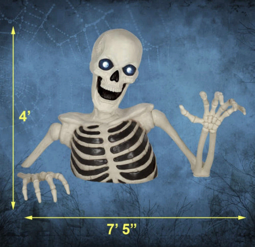 Halloween Exclusive- 7'5" LED Animated Skeleton