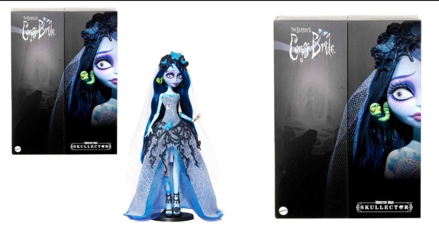 MONSTER HIGH SKULLECTOR Corpse Bride Doll