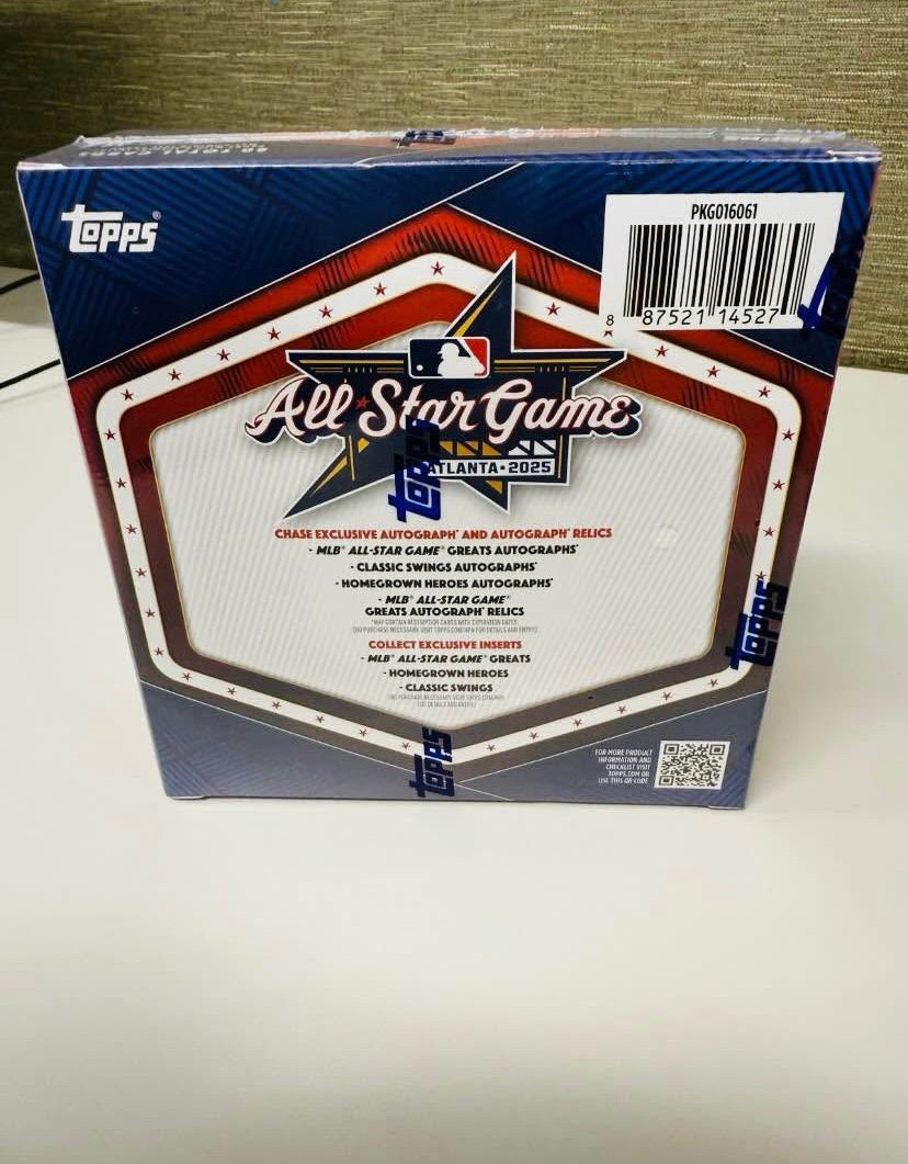 2025 Topps All Star Game Baseball Mega Box Factory Sealed