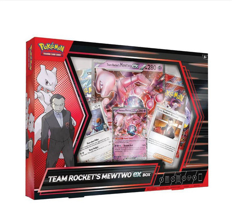 Pokémon TCG Team Rocket's Mewtwo EX Box