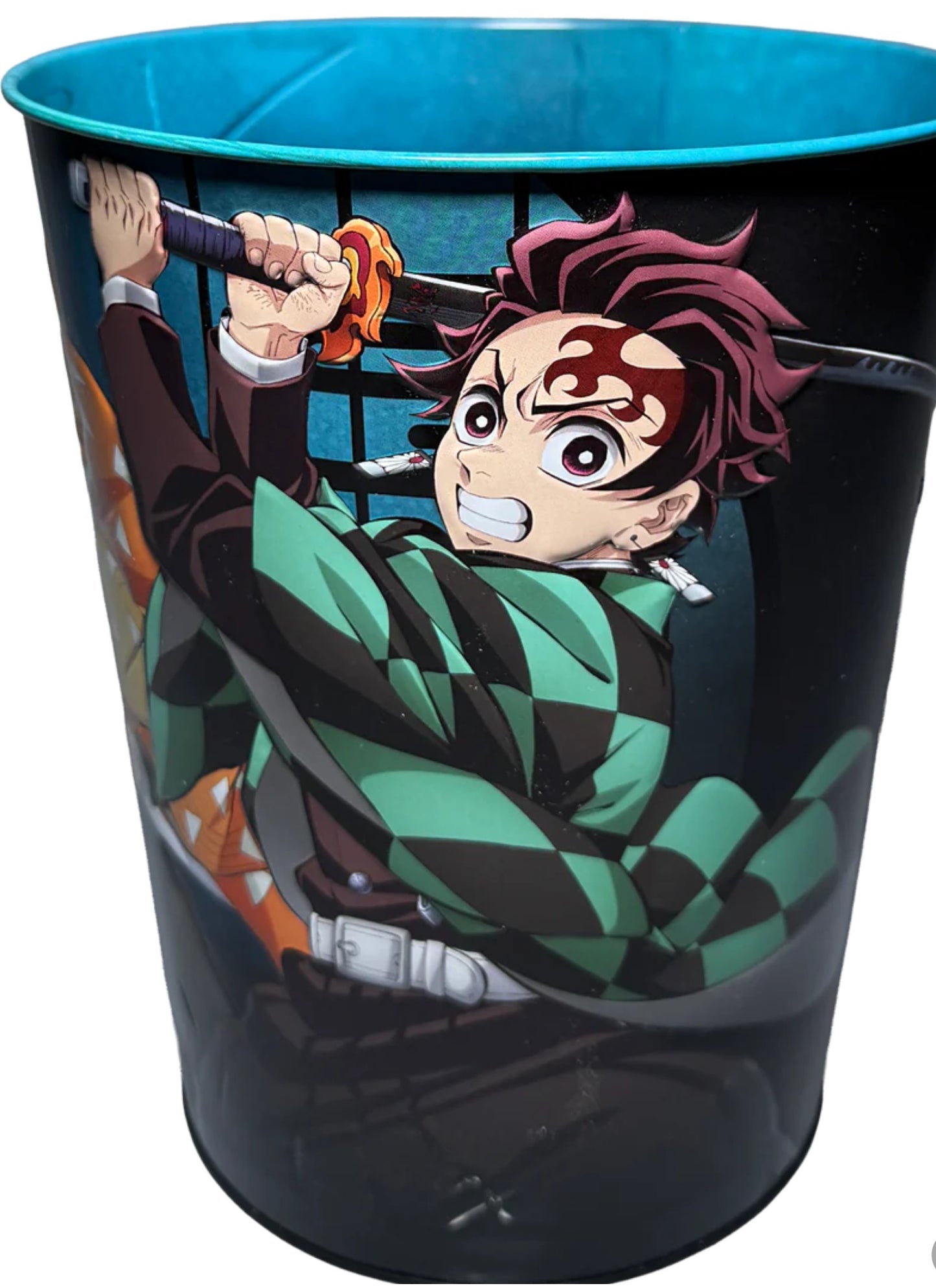 Demon Slayer: Kimetsu No Yaiba Popcorn Tin with Round Bucket Combo