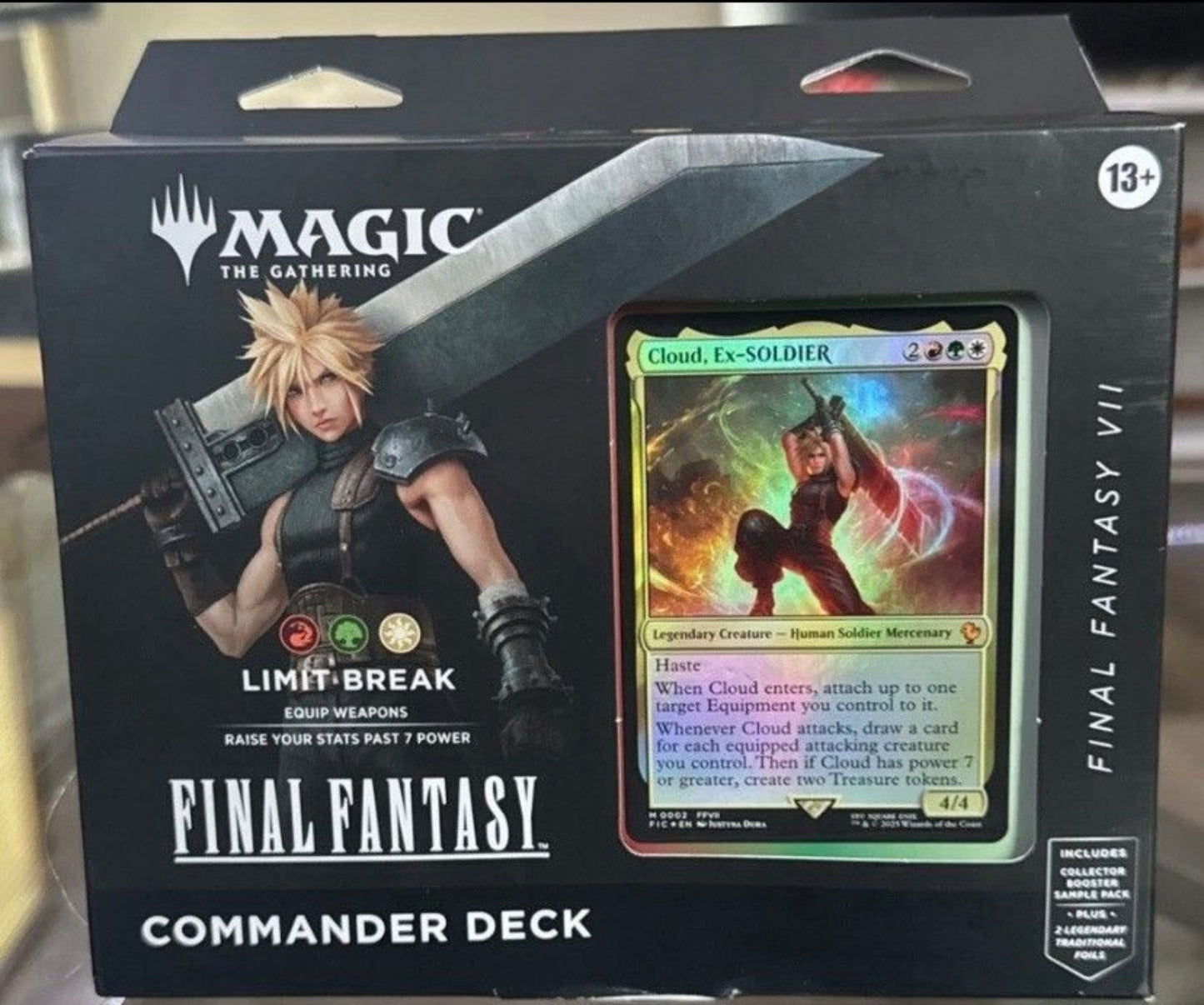 Magic The Gathering Final Fantasy VII 7 Commander Deck Limit Break