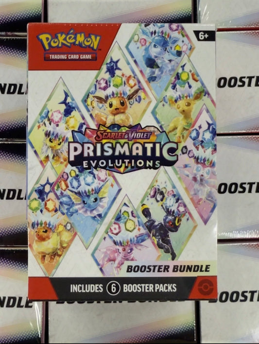 Pokemon Prismatic Booster Bundle PRICED PER BOOSTER