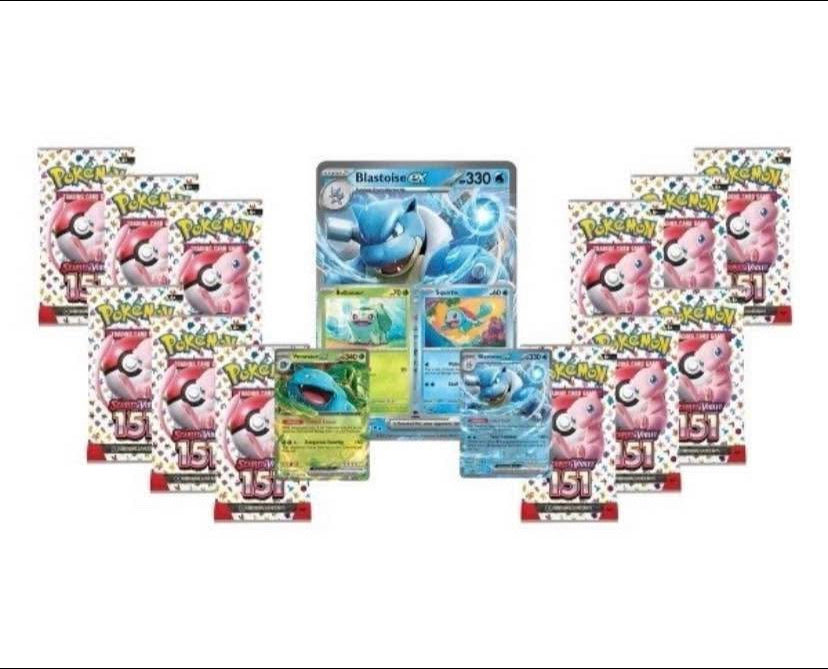 Pokemon Scarlet & Violet 151 Blooming Waters Premium Collection Box Sealed Lot of 4