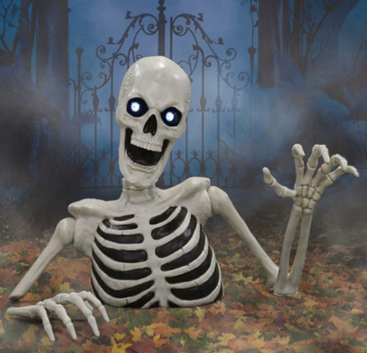 Halloween Exclusive- 7'5" LED Animated Skeleton