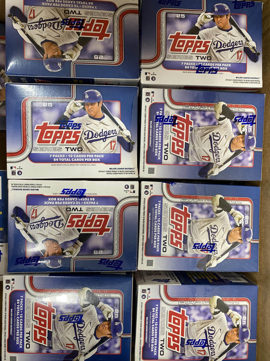 2025 Topps Series 2 Baseball Blaster Boxes Lot of 8