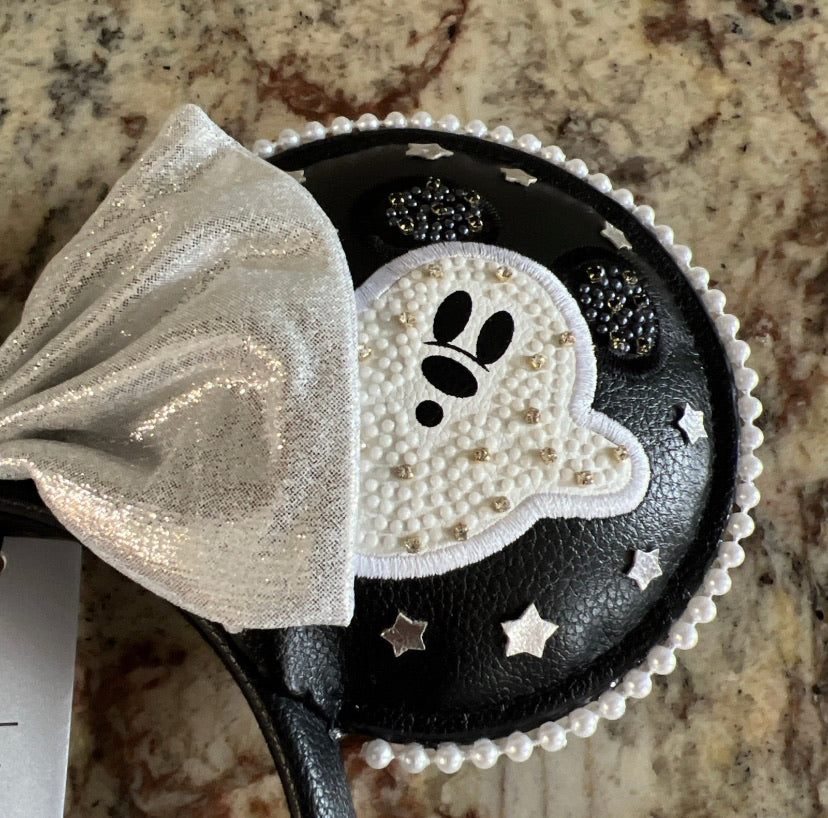 2025 Minnie Mickey Disney Ghost Ears Headband