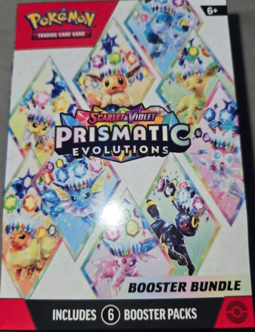 Pokemon Prismatic Booster Bundle PRICED PER BOOSTER