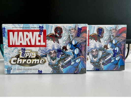 2025 Topps Chrome Marvel Comics Hobby Box PRICE PER BOX