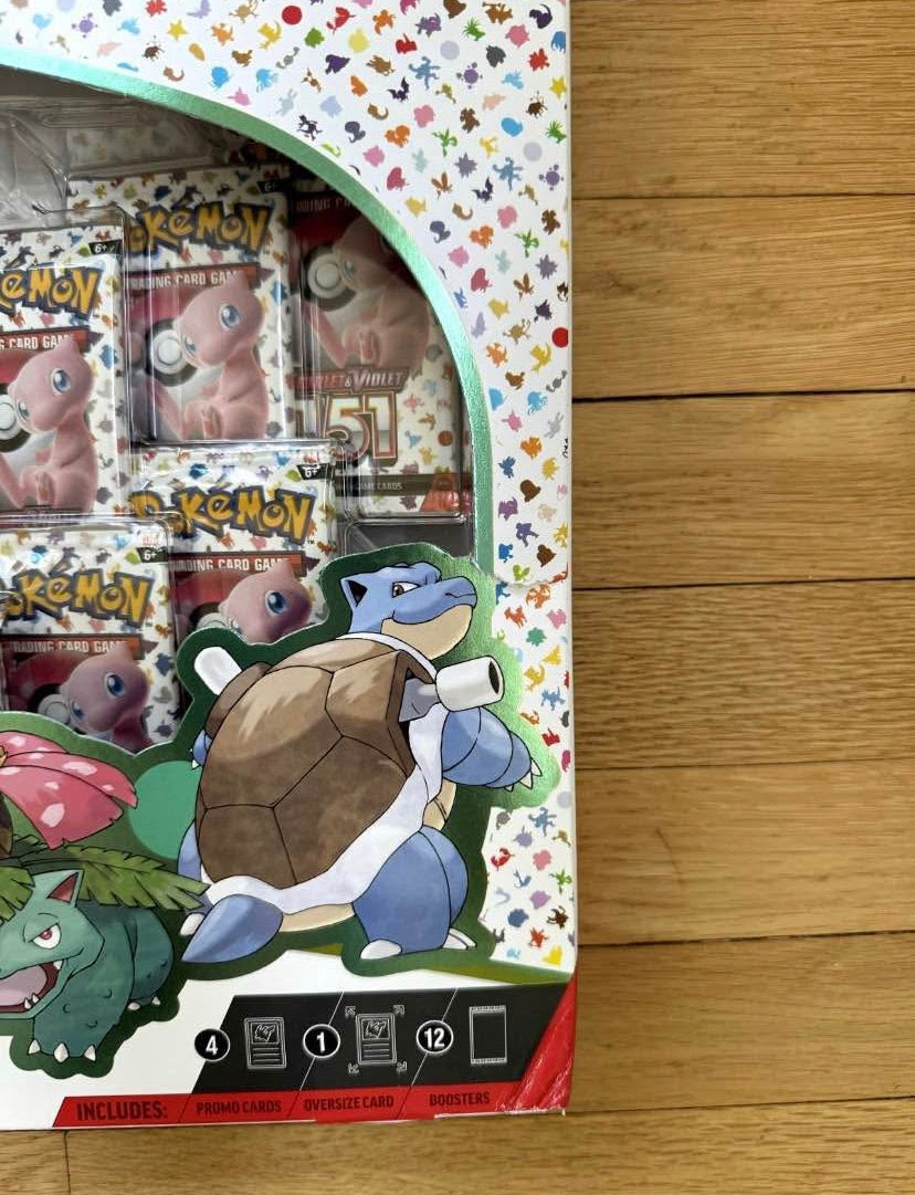 Pokemon Scarlet & Violet 151 Blooming Waters Premium Collection Box Sealed Lot of 4