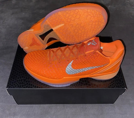 Size 13 Nike Kobe 6 Protro Total Orange Style # IH1871-800
