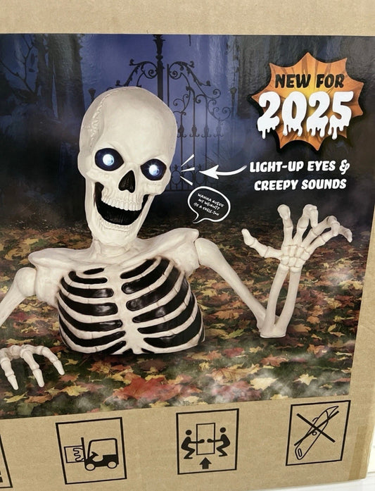 Halloween Exclusive- 7'5" LED Animated Skeleton